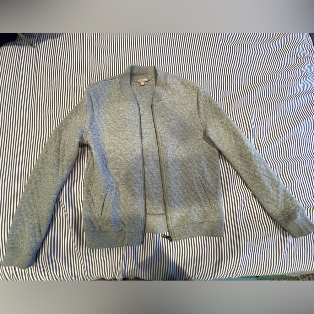 Banana Republic Quilted Bomber Jacket